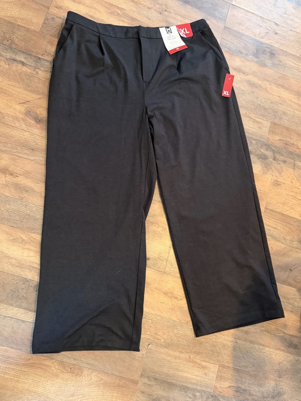 Women’s Wide Leg Black Dress Pants - Size XL